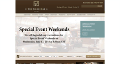 Desktop Screenshot of eldridgehotel.com
